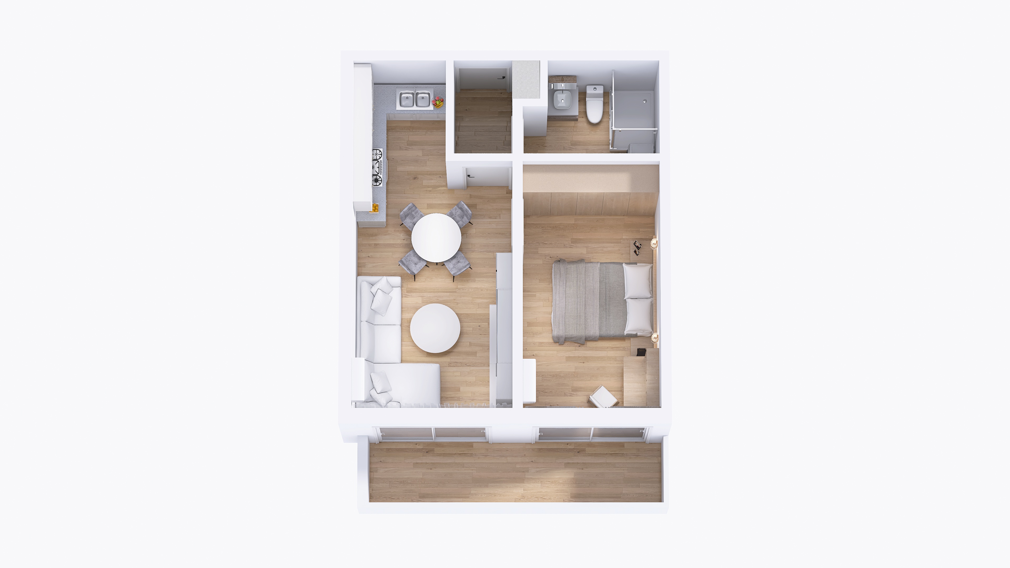 Plan stana A104