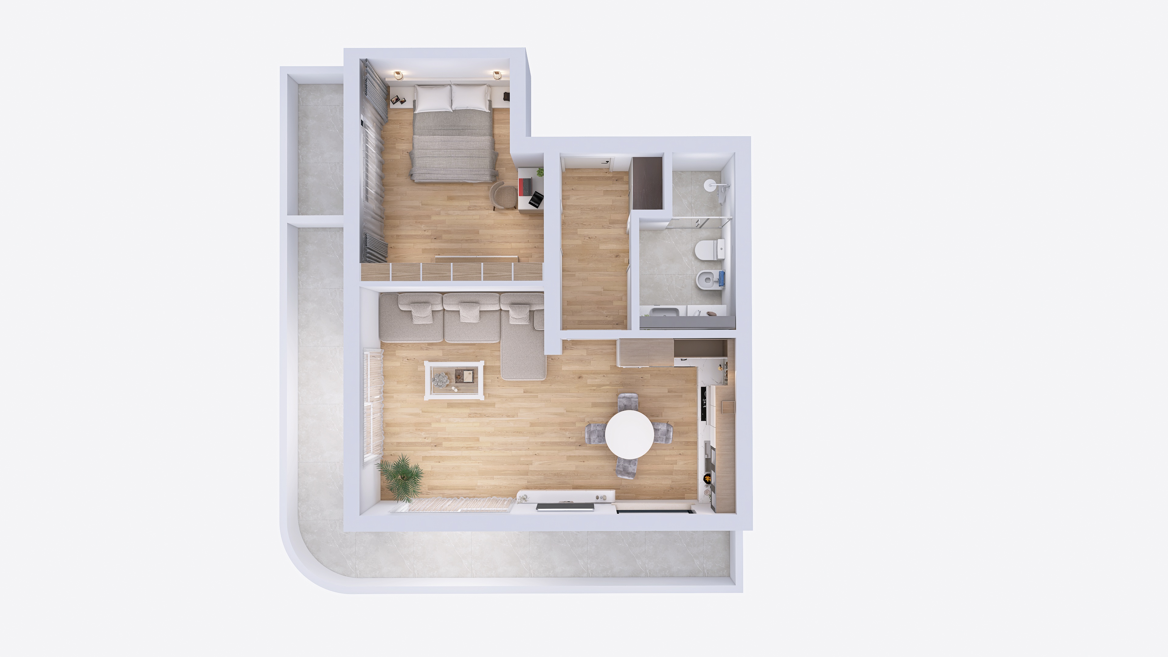 Plan stana A105