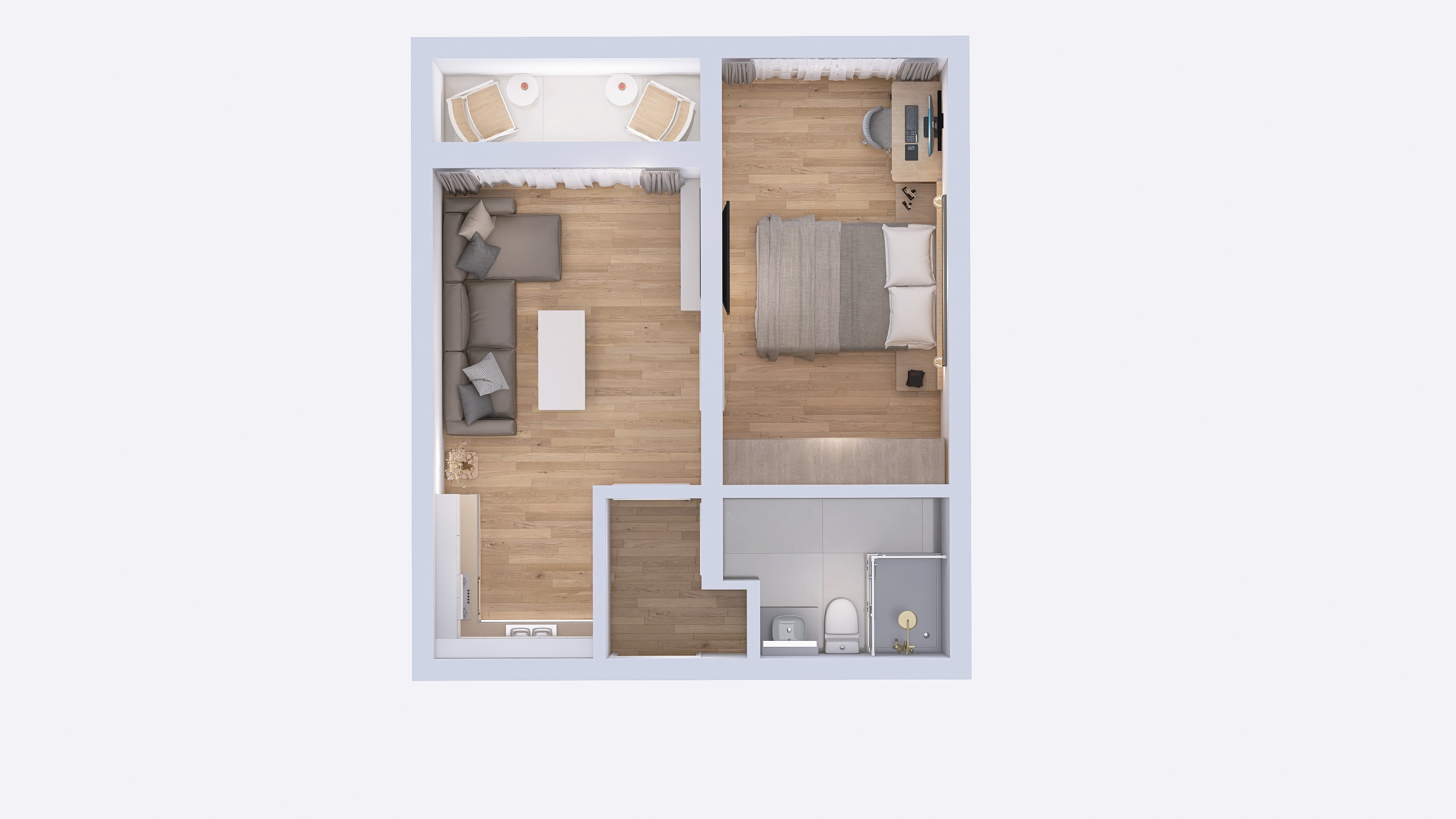 Plan stana A207