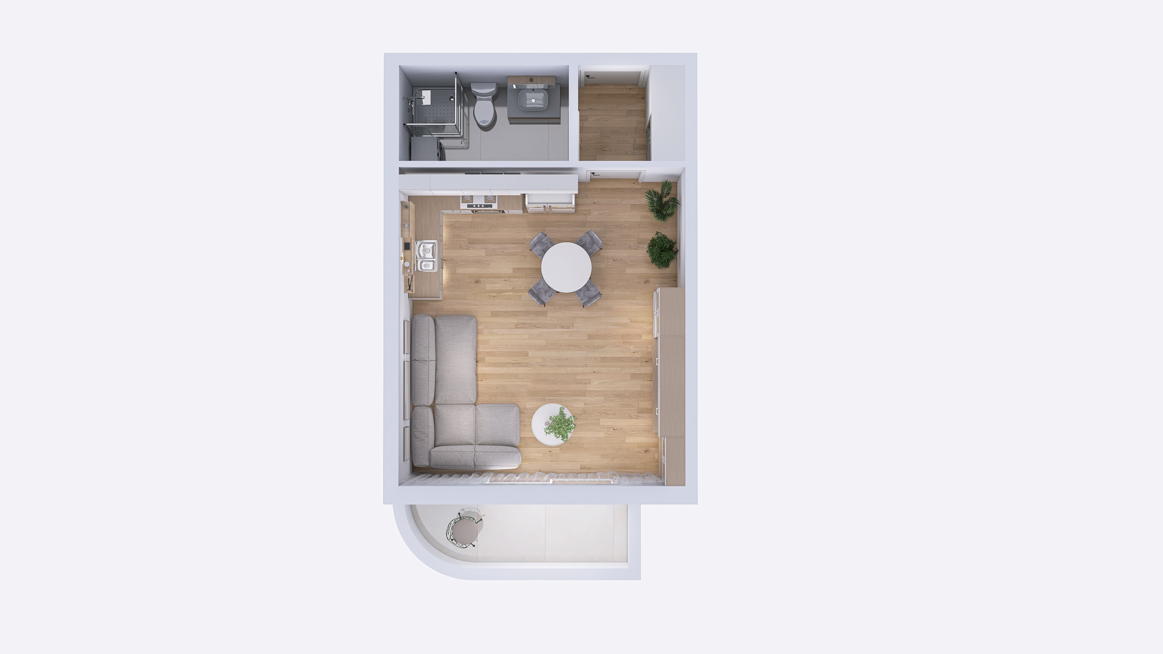 Plan stana A003