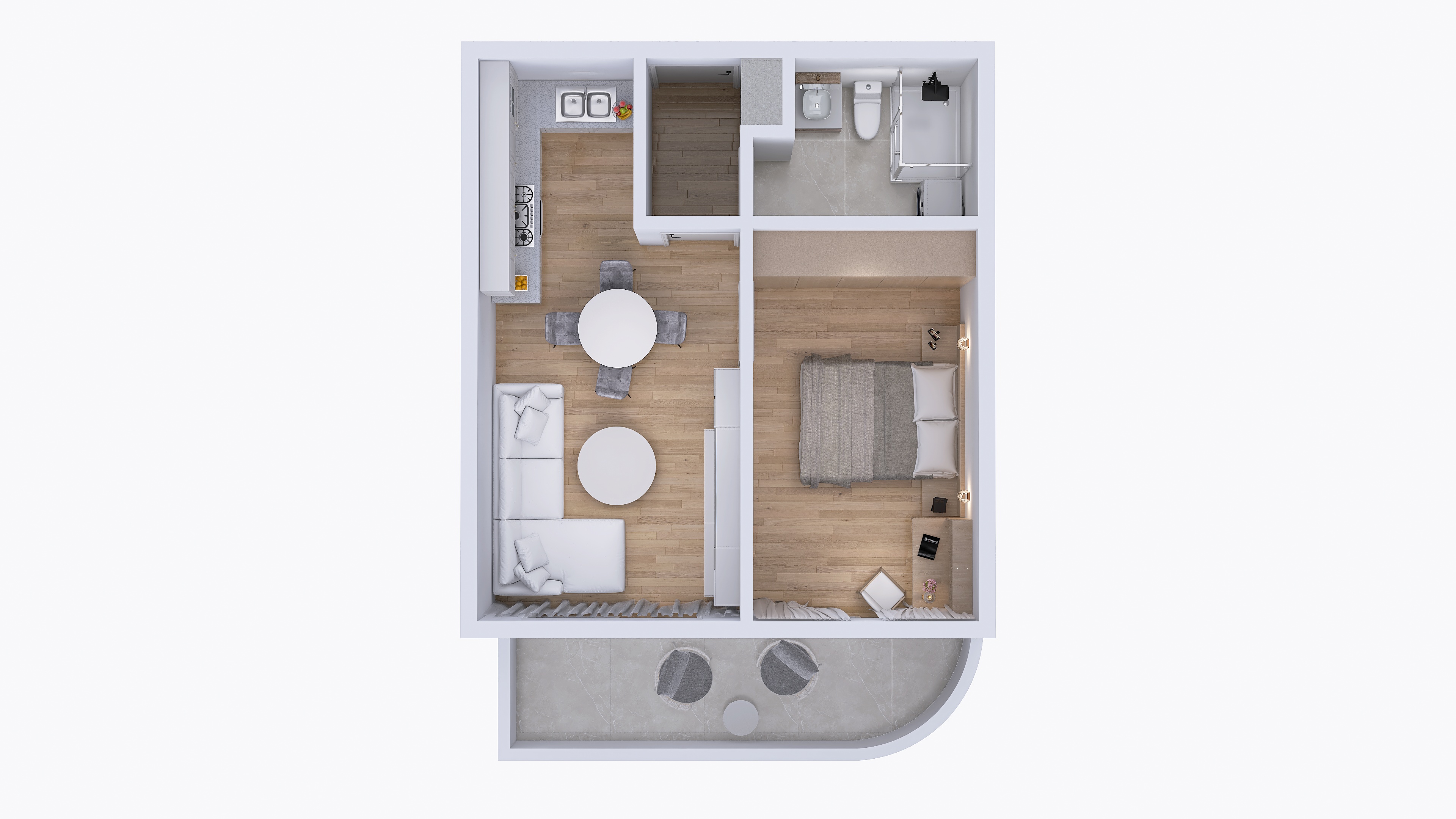 Plan stana A004