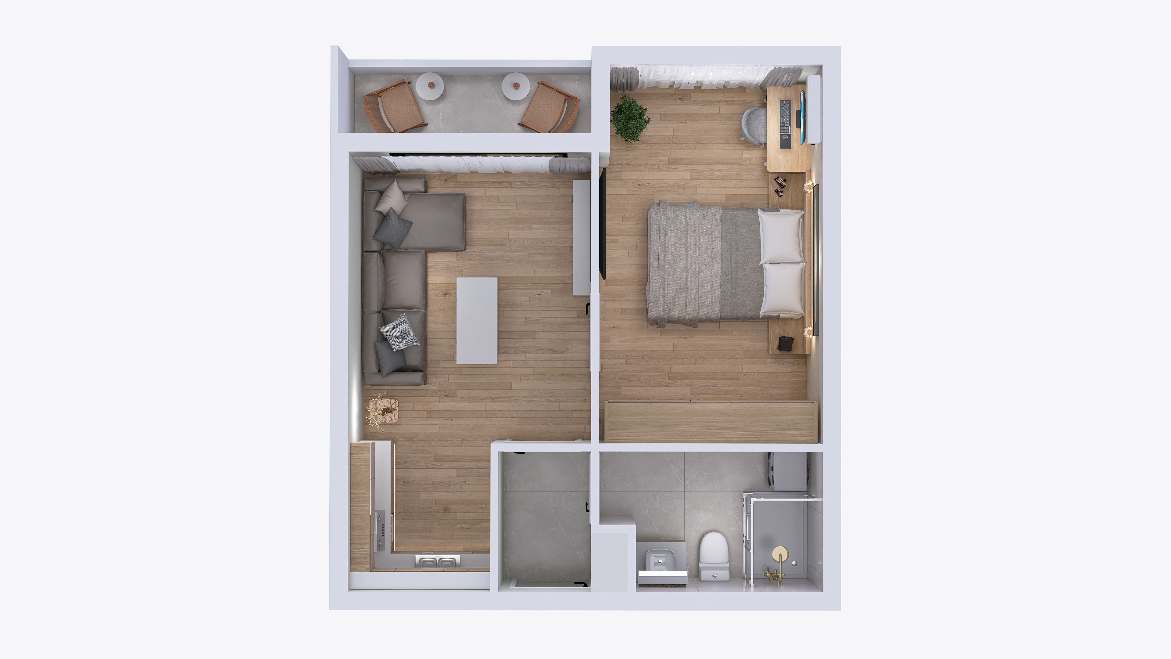 Plan stana A007