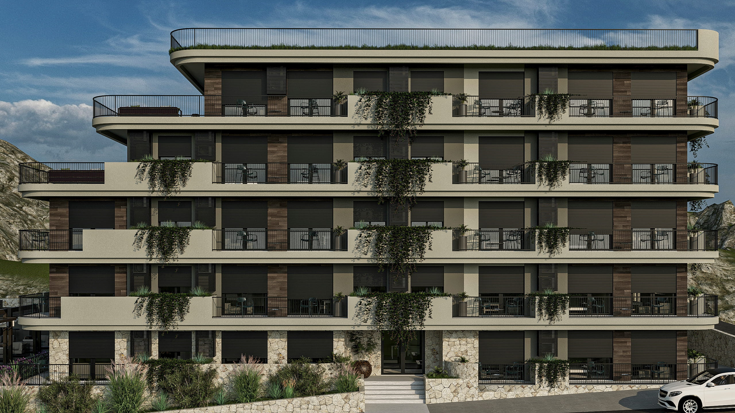 Pool terrace